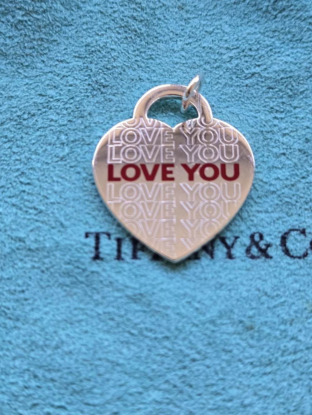Tiffany & Co I love you Heart Tag - Picture 3 of 5